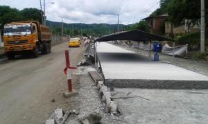 Pavimentación del acceso a Bahía de Caráquez continúa a pesar ... - El Diario Ecuador
