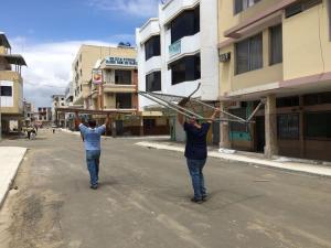 Terremoto Ecuador La zona cero de Manta fue reducida, hoy se ... - El Diario Ecuador