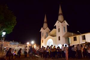 La iglesia de Rocafuerte fue reinaugurada en medio de la emoción ... - El Diario Ecuador