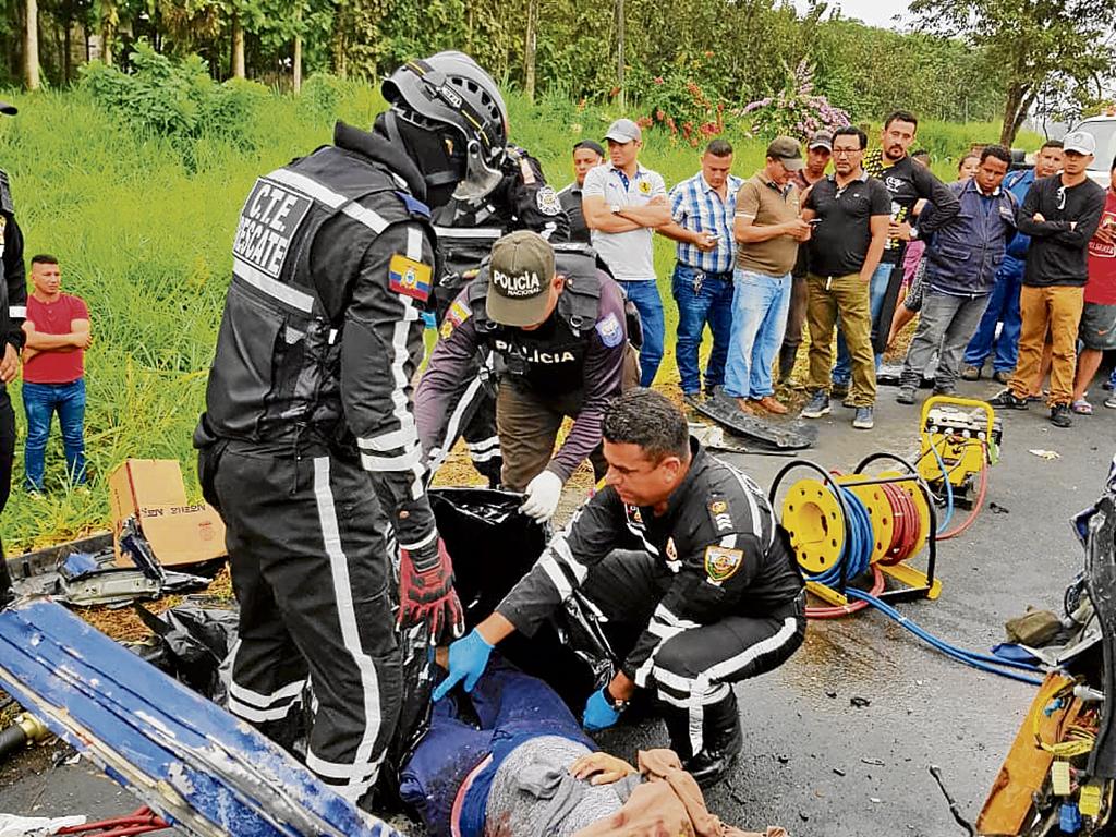 2 Muertos En Choque | El Diario Ecuador