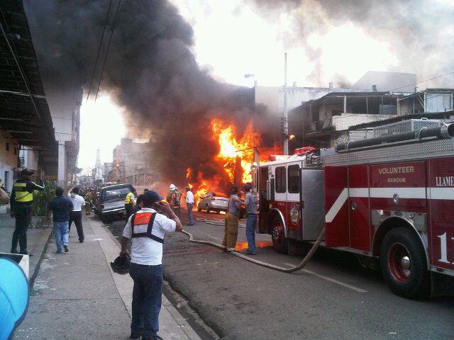 Incendio En El Centro De Guayaquil El Diario Ecuador