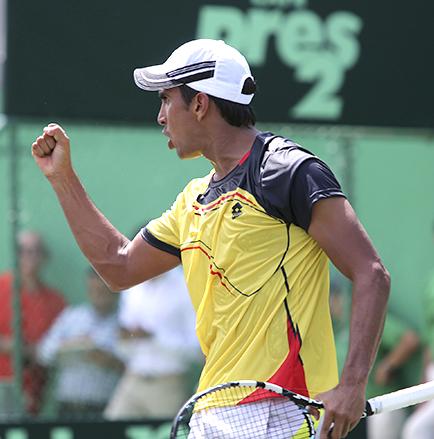 Julio Campozano se consolida como líder de Ecuador en la Copa Davis