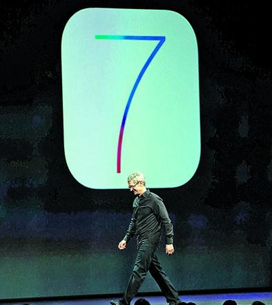iOS 7, lo nuevo  de la tecnológica apple
