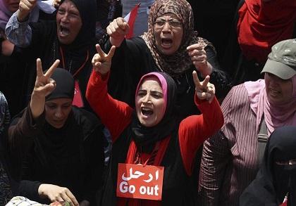 91 mujeres han sido acosadas sexualmente durante protestas en Egipto