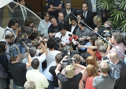 La OEA llama a países europeos a disculparse con Morales