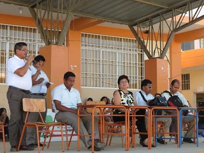 Se socializan obras en unidades educativas de Jaramijó