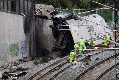 La Policía rebaja a 78 las muertes en el accidente de tren