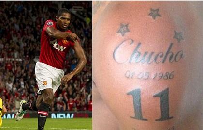 Toño Valencia se hace un tatuaje en honor al 'Chucho'