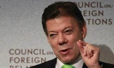 Santos pide a autoridades mayor seguridad y mejorar el tráfico en Bogotá