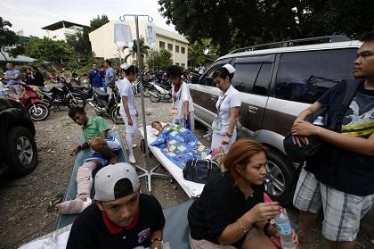 Terremoto deja 87 muertos y 167 heridos en Filipinas
