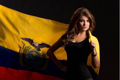 La Miss Ecuador 2013 asegura que no se puede separar de su celular