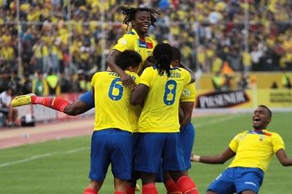 La Selección de Ecuador se ubica en el puesto 23 del ranking FIFA