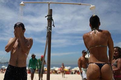 La temperatura llega a 50 grados en Río de Janeiro, en plena ola de calor