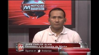 Juan Carlos Alvia propone el metrocable en Manta (VIDEO)