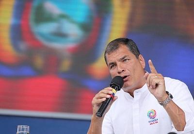 Rafael Correa: 'Cuando no circulen los periódicos, yo no hago sabatinas'