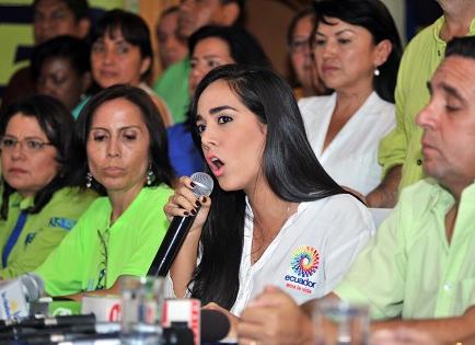 Viviana Bonilla dice que seguirá trabajando por Guayaquil