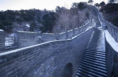 Encuentran tres tramos de la Gran Muralla en el noroeste chino