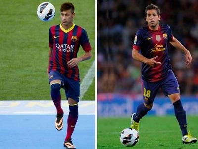 Neymar y Jordi Alba se lesionan y son baja en el FC Barcelona