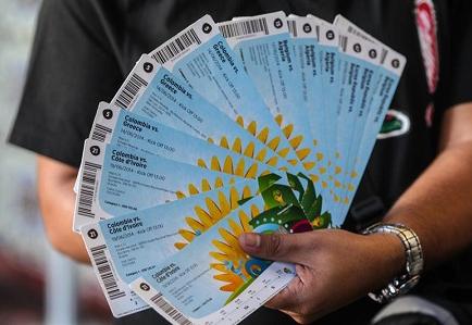 Abren los centros de retirada de entradas del Mundial de Brasil
