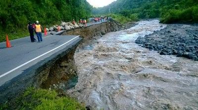 Vía Alóag-Santo Domingo fue habilitada tras colapso de uno de sus tramos