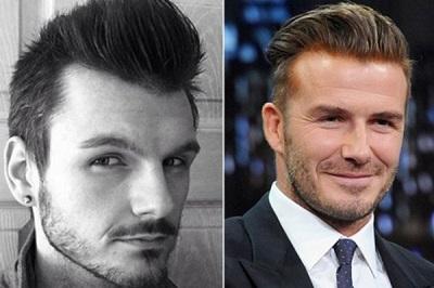 Joven se parece a David Beckham tras perder más de cien kilos
