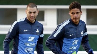 Benzema y Varane lideran la lista de convocados de Francia para el Mundial