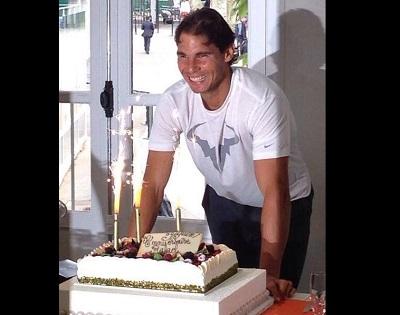 El torneo Roland Garros festejó los 28 años de Rafael Nadal