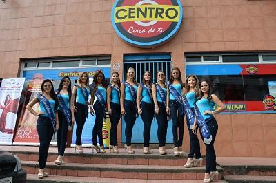 Candidatas a Reina de Santo Domingo visitaron Diario Centro