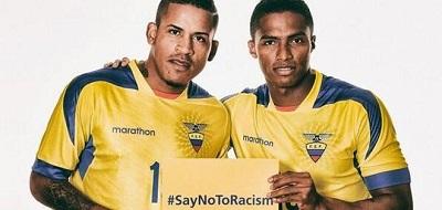 Michael Arroyo y Antonio Valencia se unen a la campaña contra el racismo de la FIFA