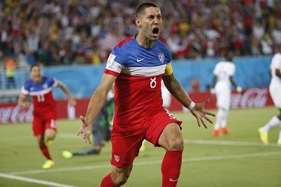 Estados Unidos derrotó a Ghana con goles de Dempsey y Brooks