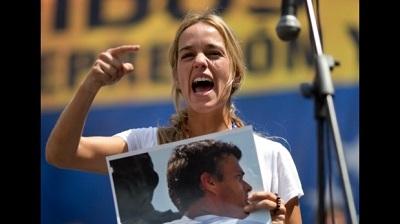 Esposa de Leopoldo López pide apoyo