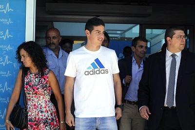El Real Madrid anuncia el fichaje del colombiano James Rodríguez