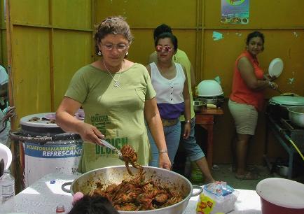 Festival del cangrejo atrajo a cientos de turistas