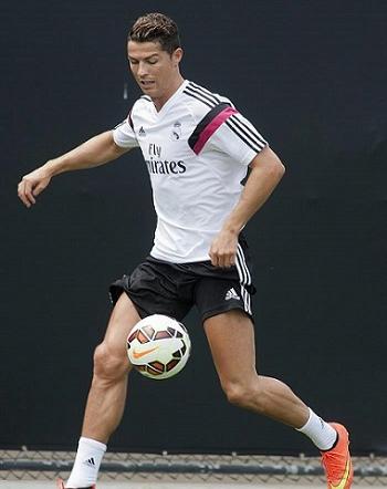 Cristiano Ronaldo regresa a los entrenamientos y se ejercita en solitario