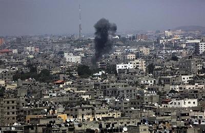 Diez muertos y 40 heridos por ataques israelíes en Gaza