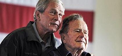 Expresidente George W. Bush publicará biografía de su padre George H.W. Bush
