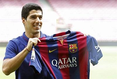 Memes del debut de Luis Suárez en el FC Barcelona inundan las redes