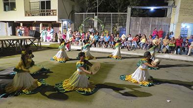 Noche Cultural se realizó en el barrio San Ignacio