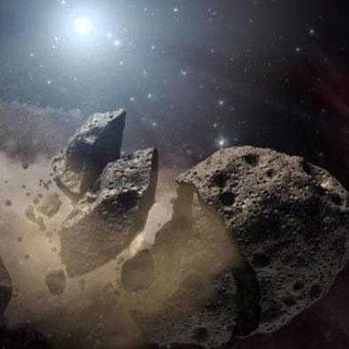 Un asteroide amenaza a La Tierra