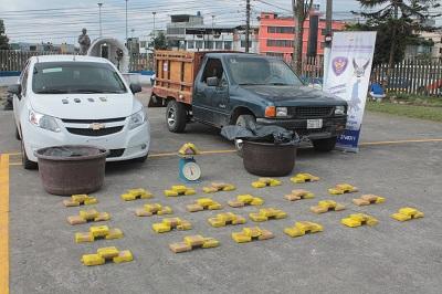 Policía decomisa 40 kilos de cocaína en operativo 'Marisco'
