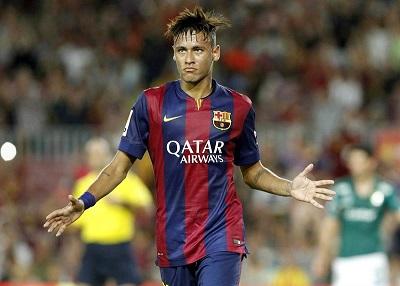 Neymar tiene un esguince de tobillo y es baja ante el Elche