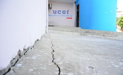 Temen por daños en un edificio de la Universidad de Manta