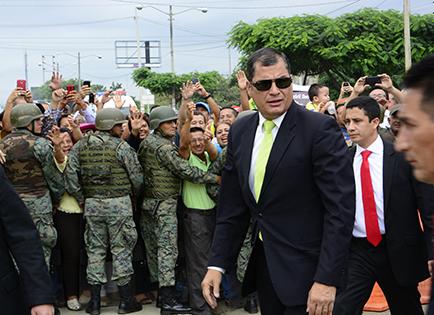 El presidente Correa visitaría mañana la provincia