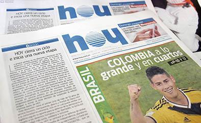 Cierre de diario Hoy es 'un golpe al pluralismo en Ecuador'