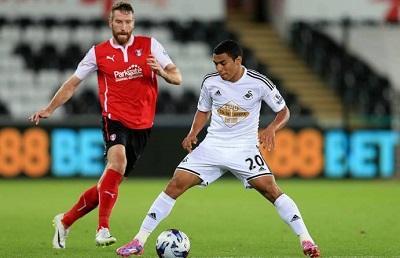 El Swansea de Jefferson Montero golea 3-0 al West Bromwich