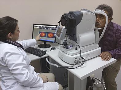 200 pacientes oftalmológicos se atienden por semana