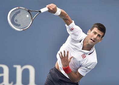 Djokovic avanza firme en su intención de ganar el abierto de Estados Unidos