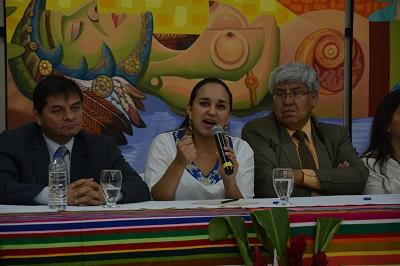 Gabriela Rivadeneira recibió aportes de los Tsáchilas para el Código Orgánico de Salud
