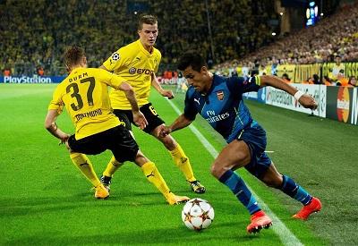 El Borussia de Dortmund supera con claridad a un confuso Arsenal
