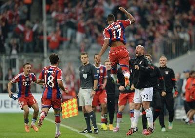 Un gol agónico de Boateng le da la victoria al Bayern Múnich sobre el Manchester City